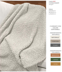 COPERTA 2P BRIGITTE 210X240 Tellini S.r.l. Wholesale Clothing